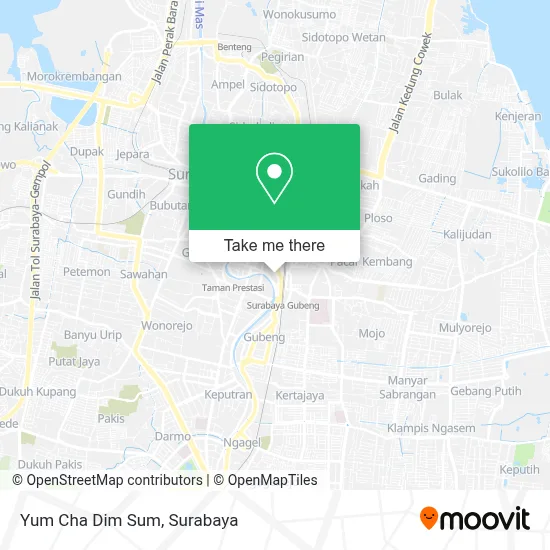 Yum Cha Dim Sum map
