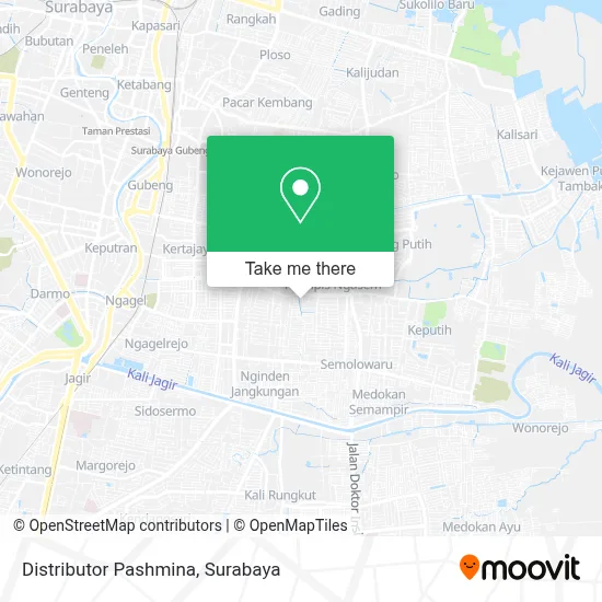 Distributor Pashmina map