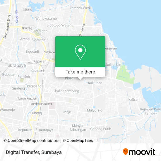 Digital Transfer map