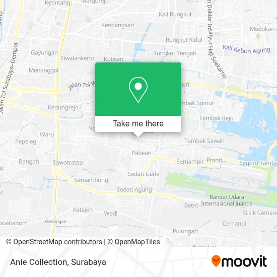 Anie Collection map
