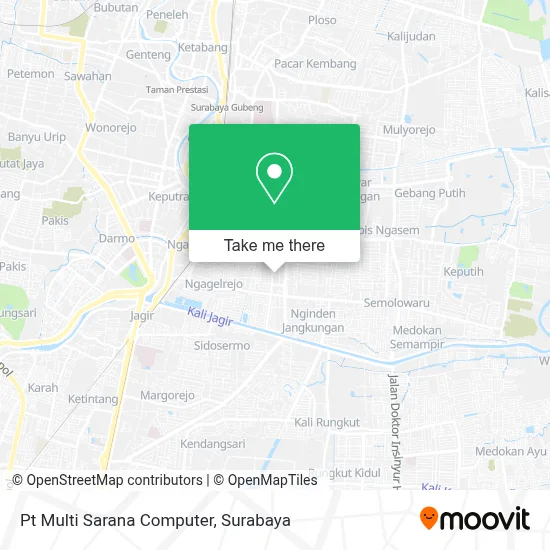 Pt Multi Sarana Computer map
