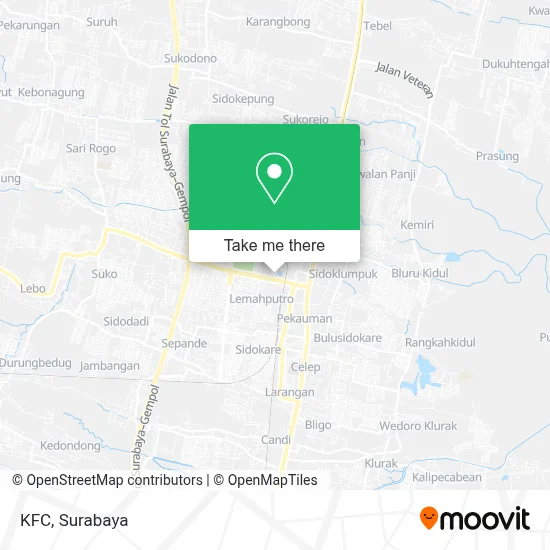 Kfc map