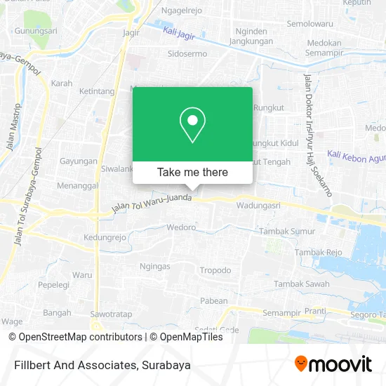 Fillbert And Associates map