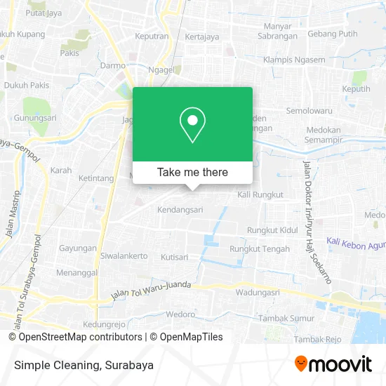 Simple Cleaning map