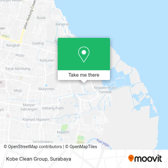 Kobe Clean Group map