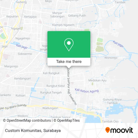 Custom Komunitas map