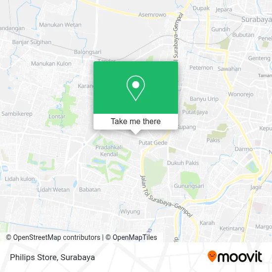 Philips Store map