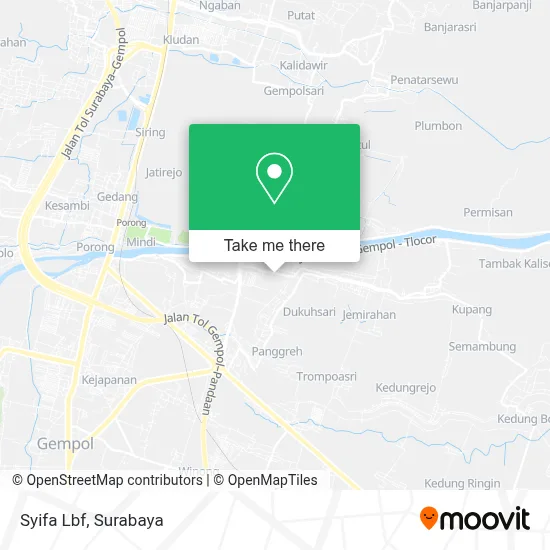 Syifa Lbf map
