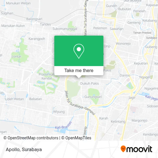 Apollo map