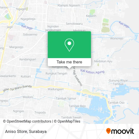 Aniso Store map