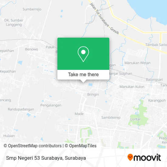 Smp Negeri 53 Surabaya map