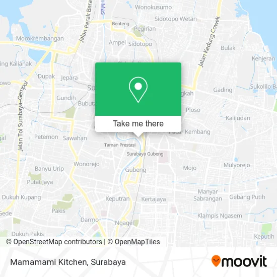 Mamamami Kitchen map