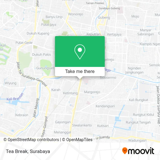 Tea Break map