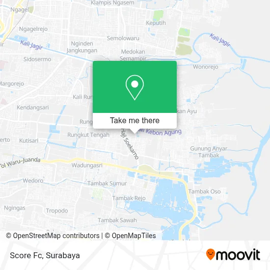 Score Fc map