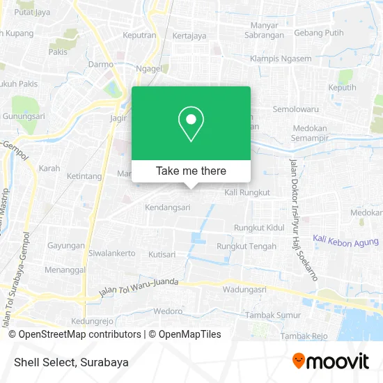Shell Select map