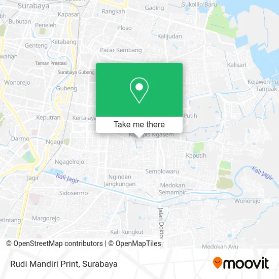 Rudi Mandiri Print map
