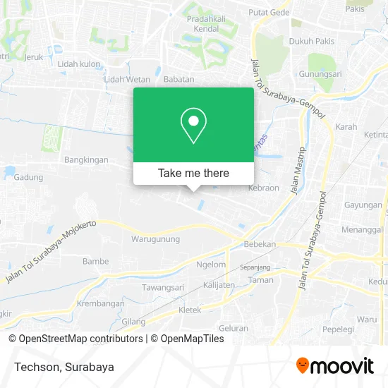 Techson map