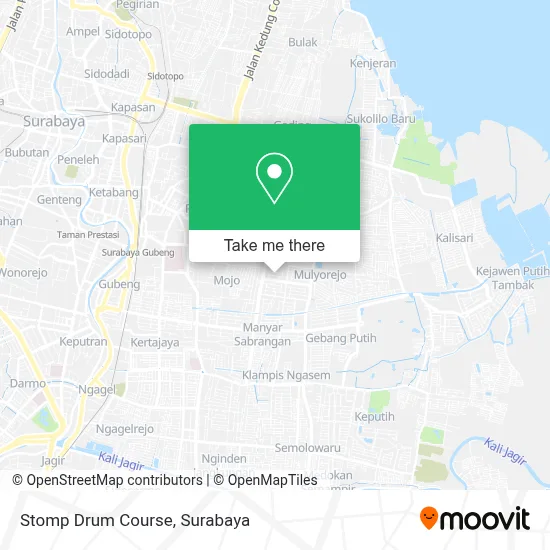 Stomp Drum Course map