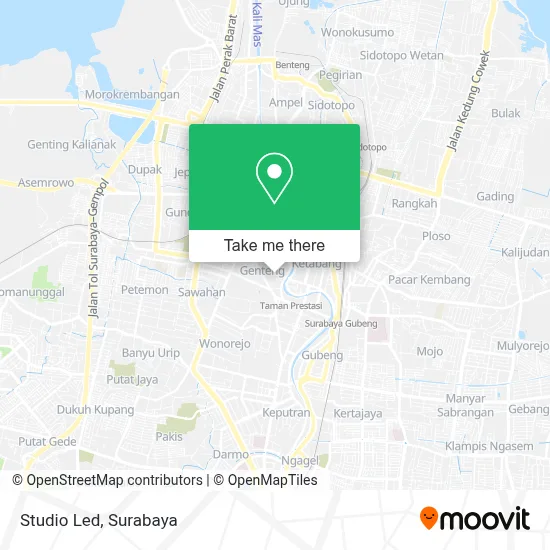 Studio Led map
