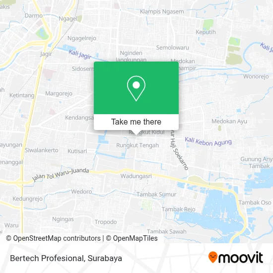Bertech Profesional map