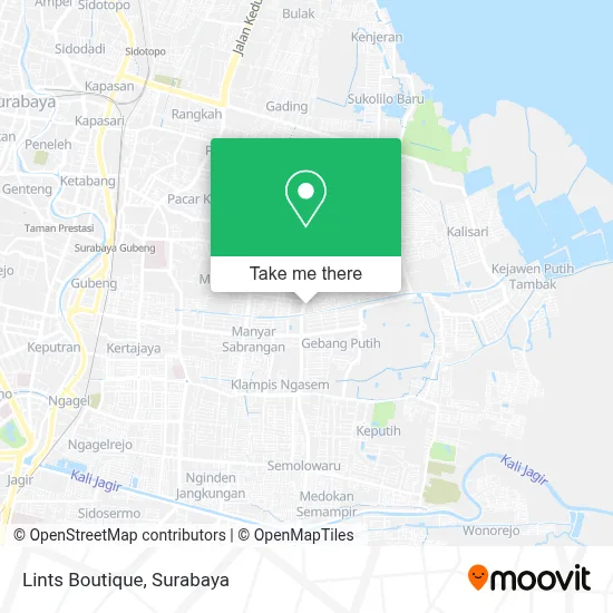 Lints Boutique map
