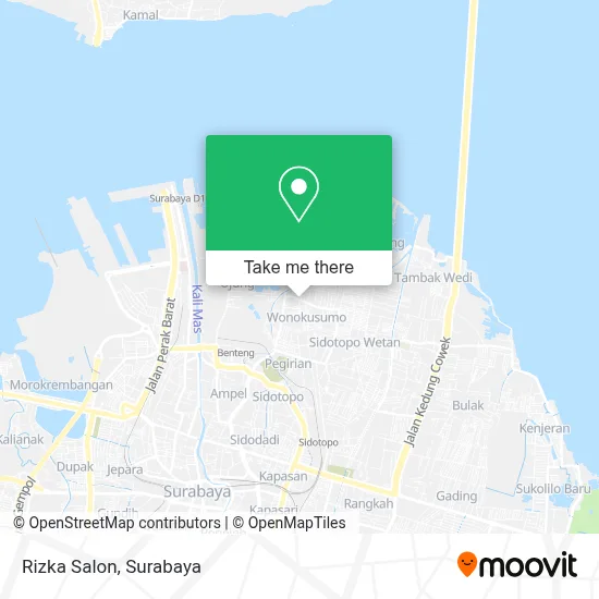 Rizka Salon map