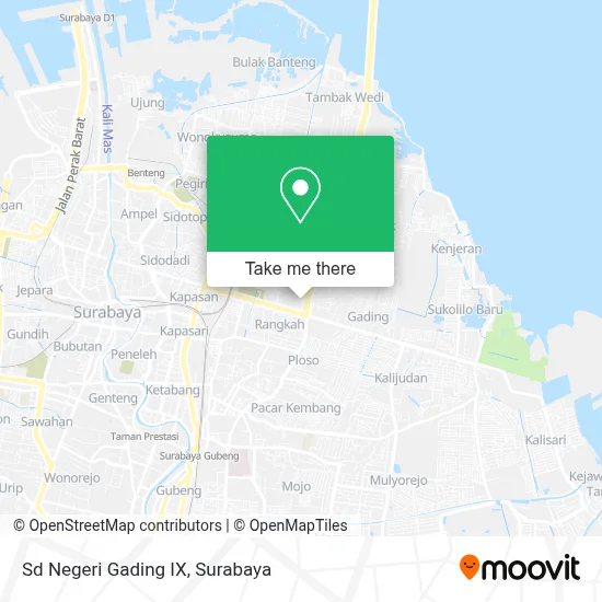 Sd Negeri Gading IX map