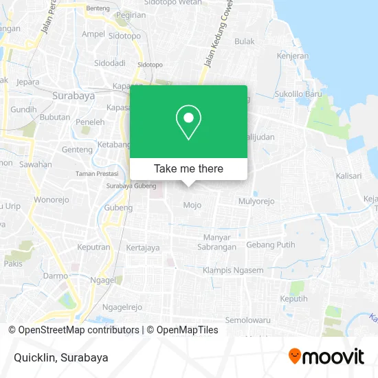 Quicklin map
