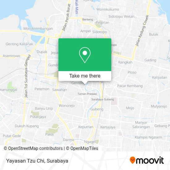 Yayasan Tzu Chi map