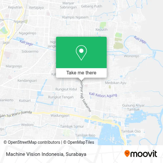 Machine Vision Indonesia map