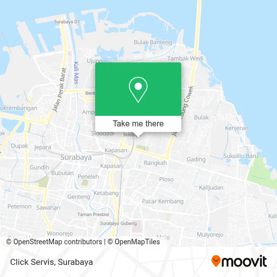 Click Servis map