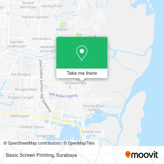 Basic Screen Printing map