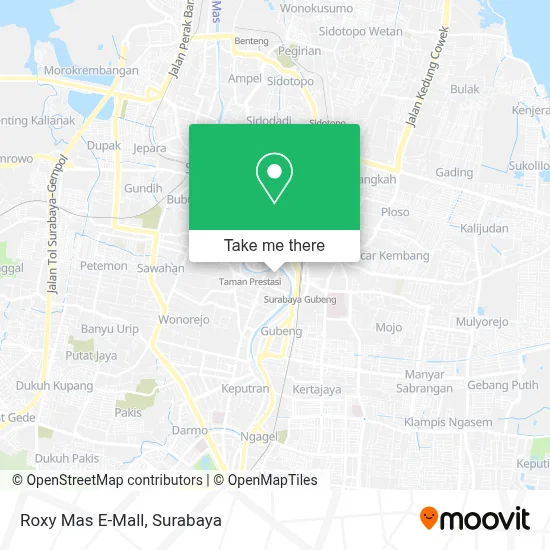 Roxy Mas E-Mall map