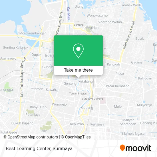 Best Learning Center map