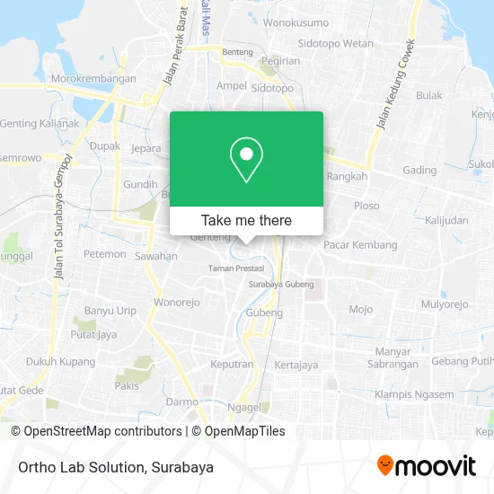 Ortho Lab Solution map