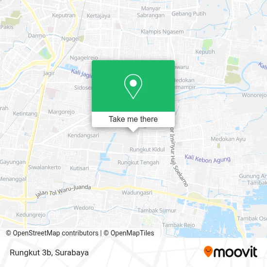 Rungkut 3b map