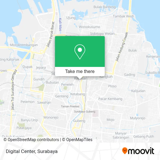 Digital Center map