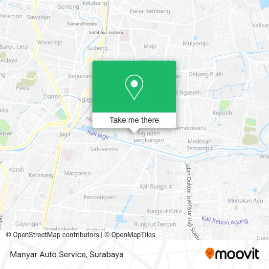 Manyar Auto Service map
