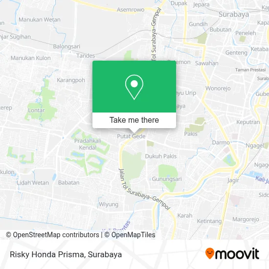 Risky Honda Prisma map