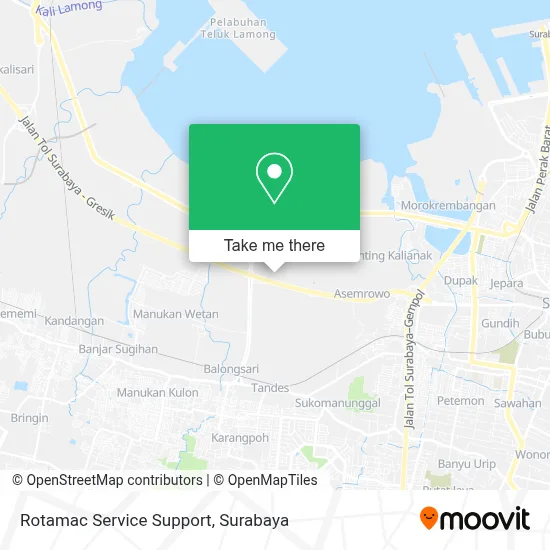 Rotamac Service Support map