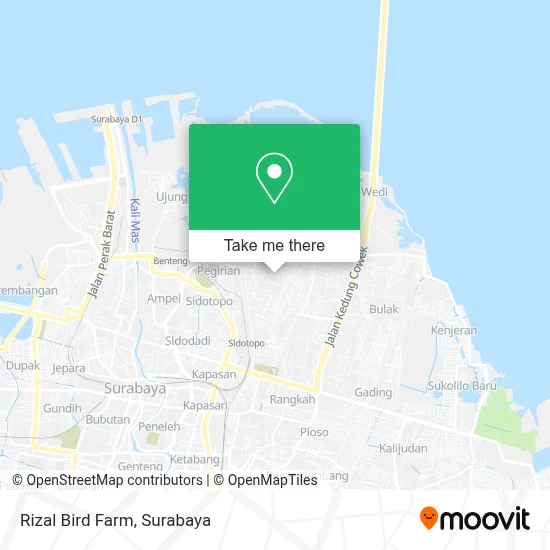 Rizal Bird Farm map