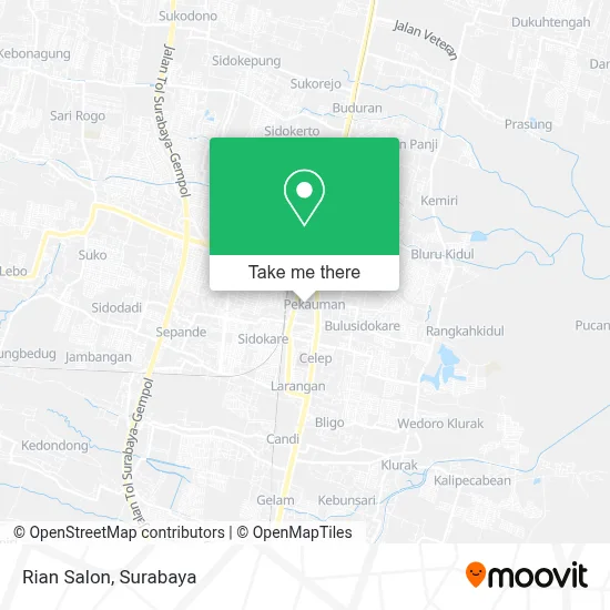 Rian Salon map