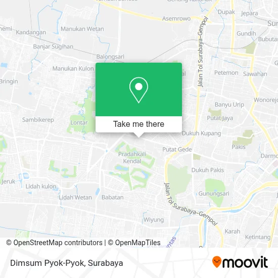 Dimsum Pyok-Pyok map