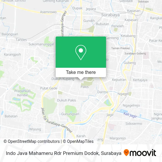 Indo Java Mahameru Rdr Premium Dodok map