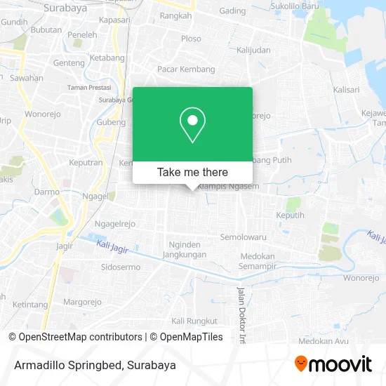 Armadillo Springbed map