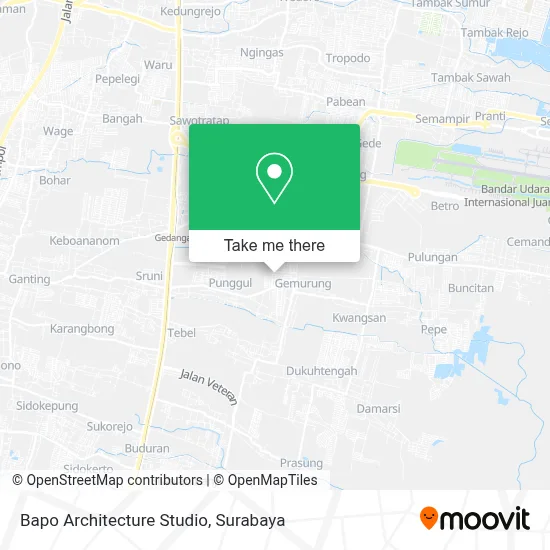 Bapo Architecture Studio map