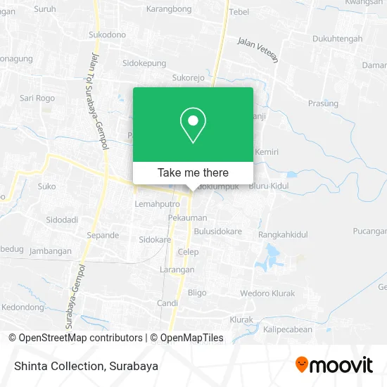 Shinta Collection map