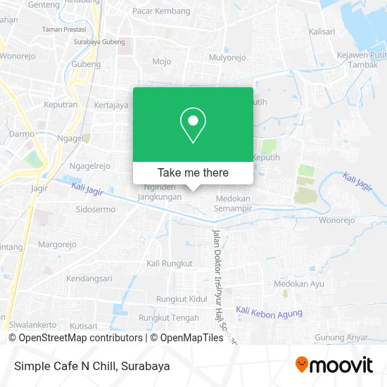 Simple Cafe N Chill map