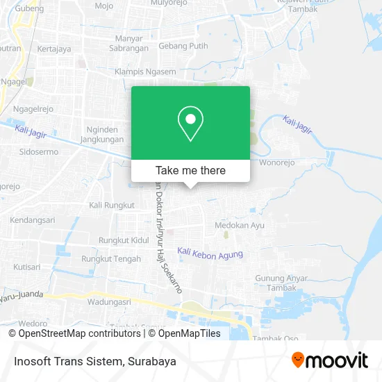 Inosoft Trans Sistem map