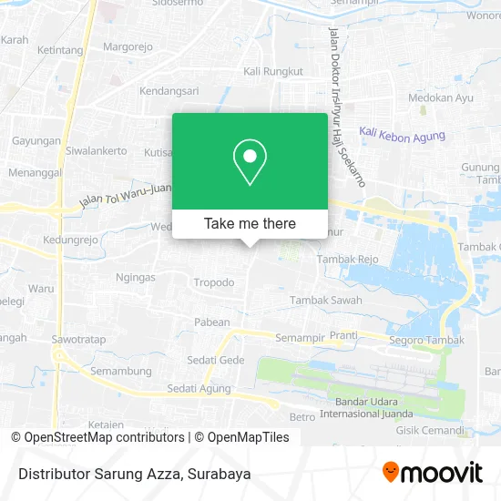 Distributor Sarung Azza map
